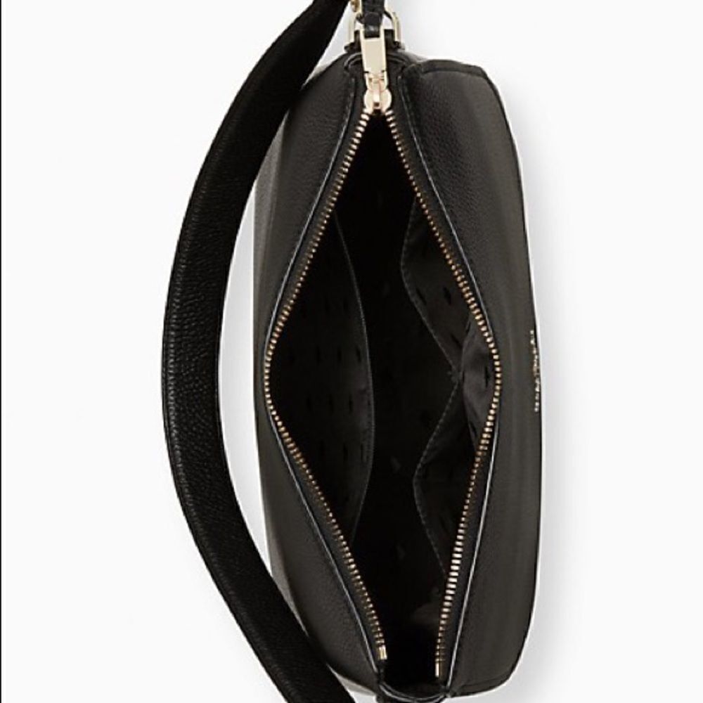 KATE SPADE melody black flap shoulder bag $399 - Picture 5 of 11
